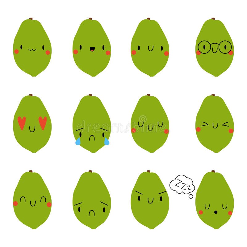 Papaya Emoji Stock Illustrations 102 Papaya Emoji Stock Illustrations