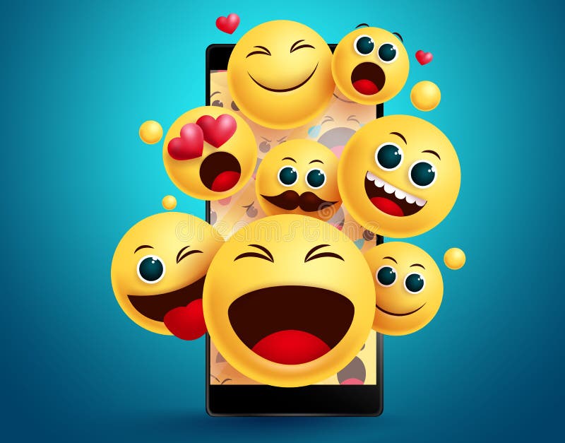 Renderização 3d ícone de reação emoji triste do whatsapp