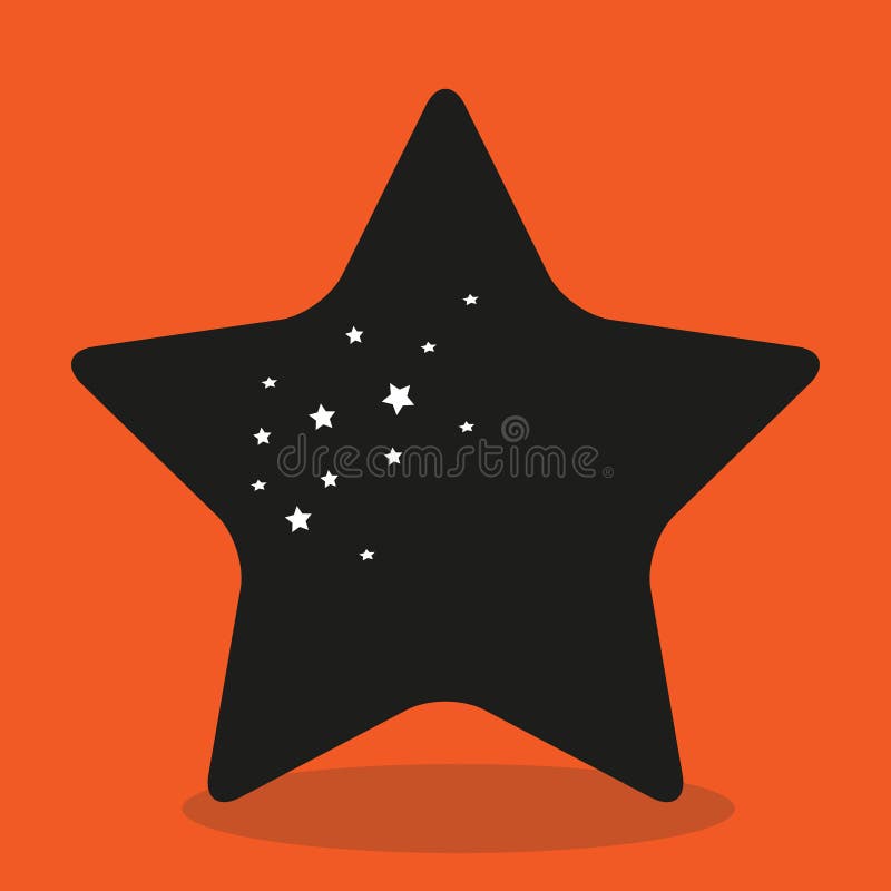 Emoji with Star Rating. Feedback Emoticon. Star Rating Stock Vector