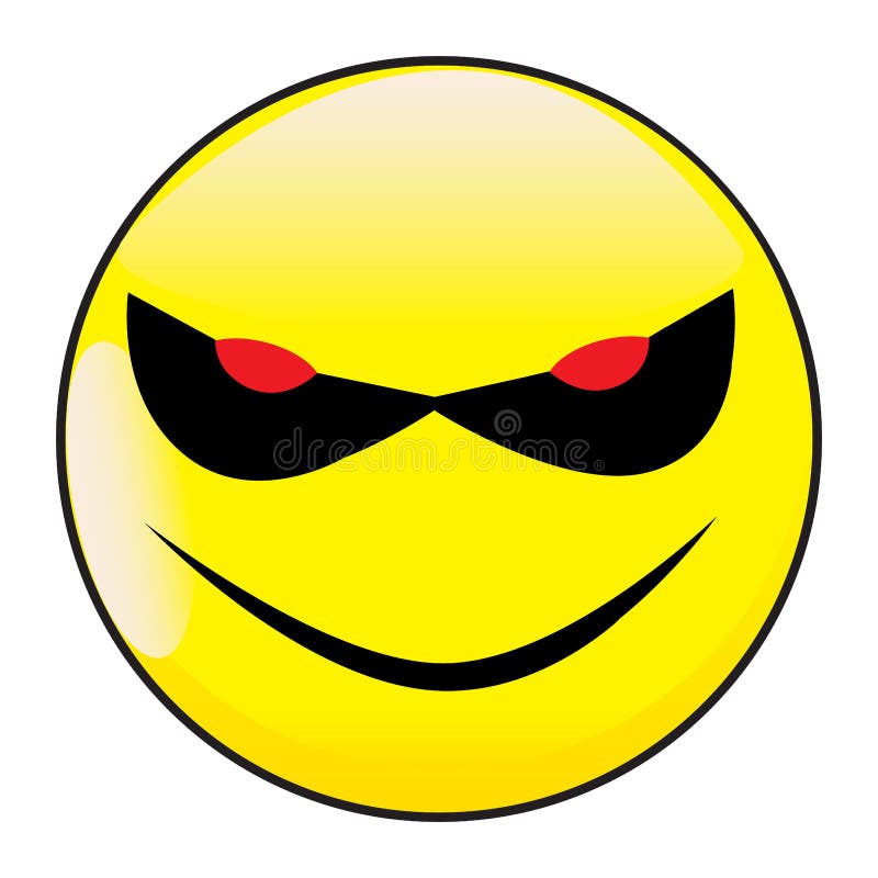 Cara assustadora de halloween tamanho grande de sorriso emoji amarelo