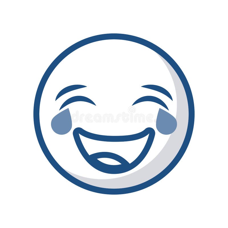 Emoticon face icon royalty free illustration