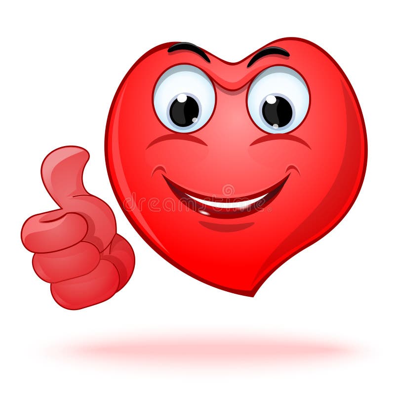 Thumbs Up Emoji Clip Art Valentine