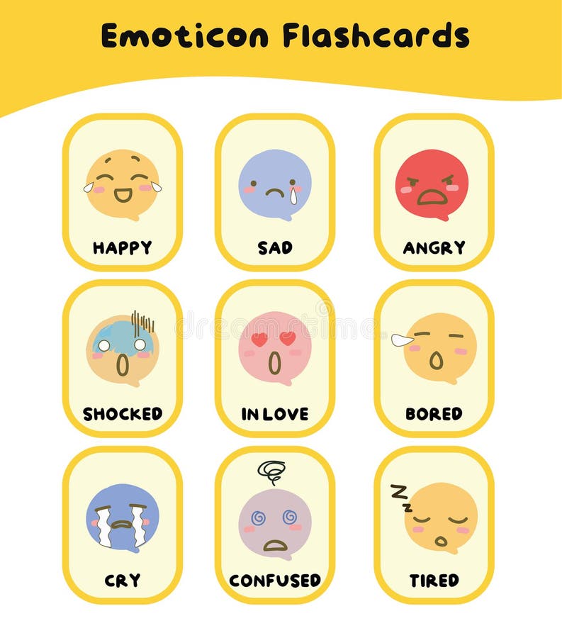 Adjectives sad. Idioms about emotions Flash Cards.