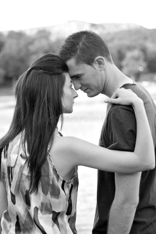 Emotional Couple stock image. Image of couple, looking - 15836673