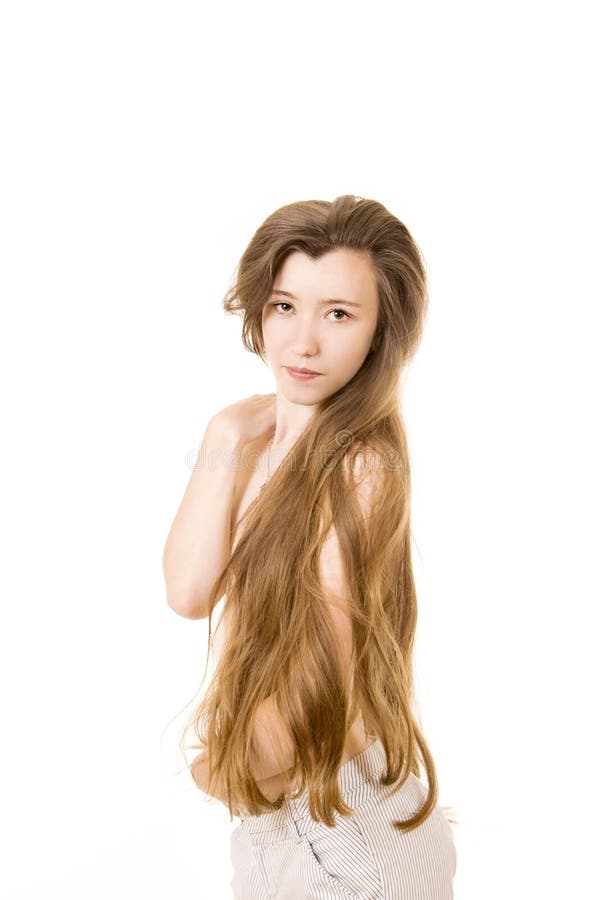 Long Hair Nude Women