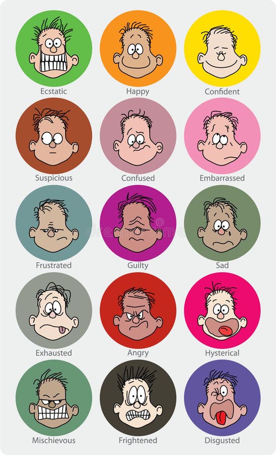 Emotions_colors Royalty Free Stock Images Image 18287989