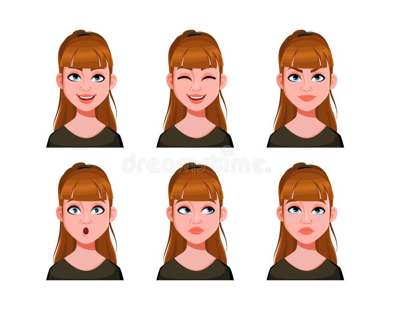 face expressions clipart free