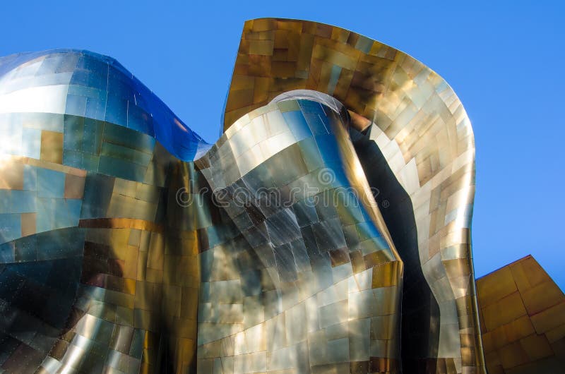 EMP muzeum obrazy stock