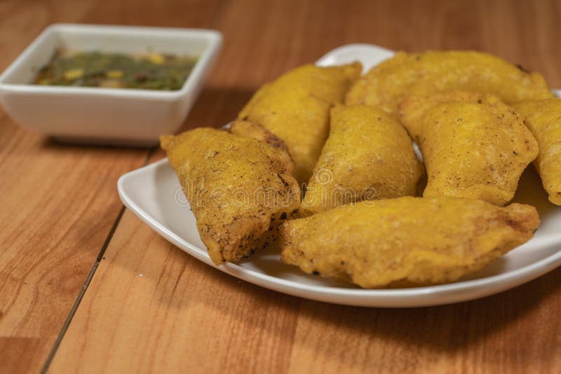 Fried Empanadas, Typical Colombian Food Stock Image Image of ground