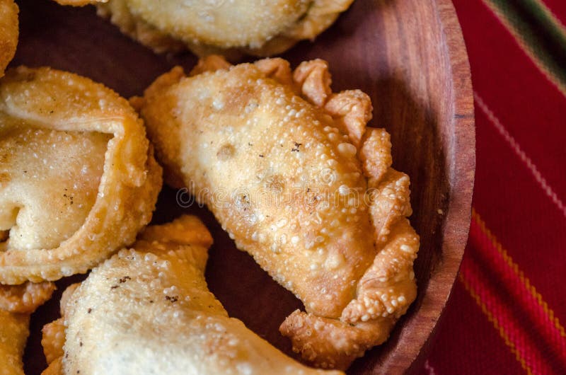 Empanadas in Salta argentina stockbilder