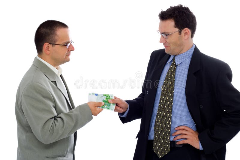 Empfangen von Zahlung lizenzfreie stockbilder Empfangen von Zahlung lizenzfreie stockbilder