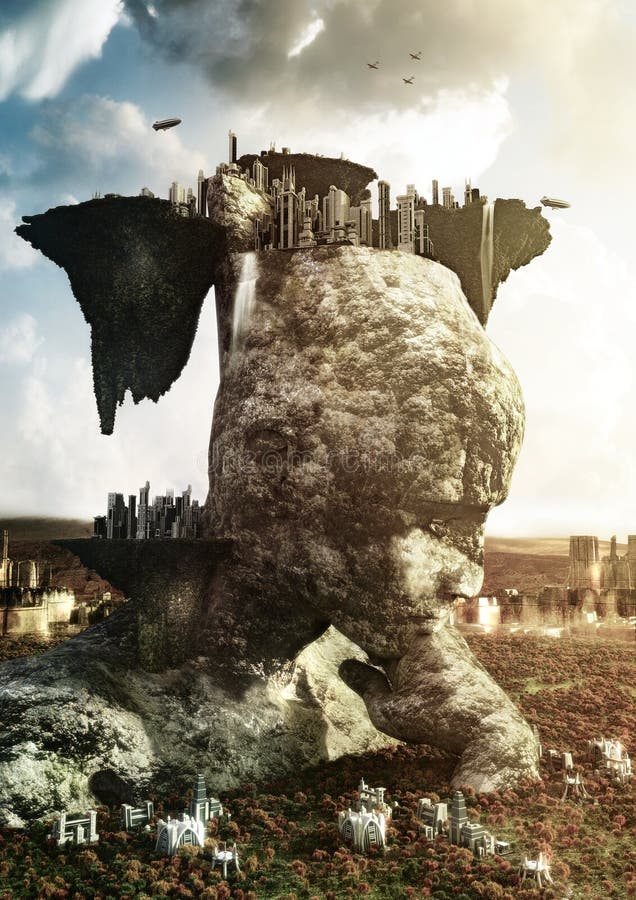 Empire In Mind royalty free illustration