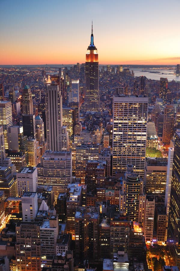 Empire State de New York City Manhattan imagen de archivo libre de regalías Empire State de New York City Manhattan imagen de archivo libre de regalías