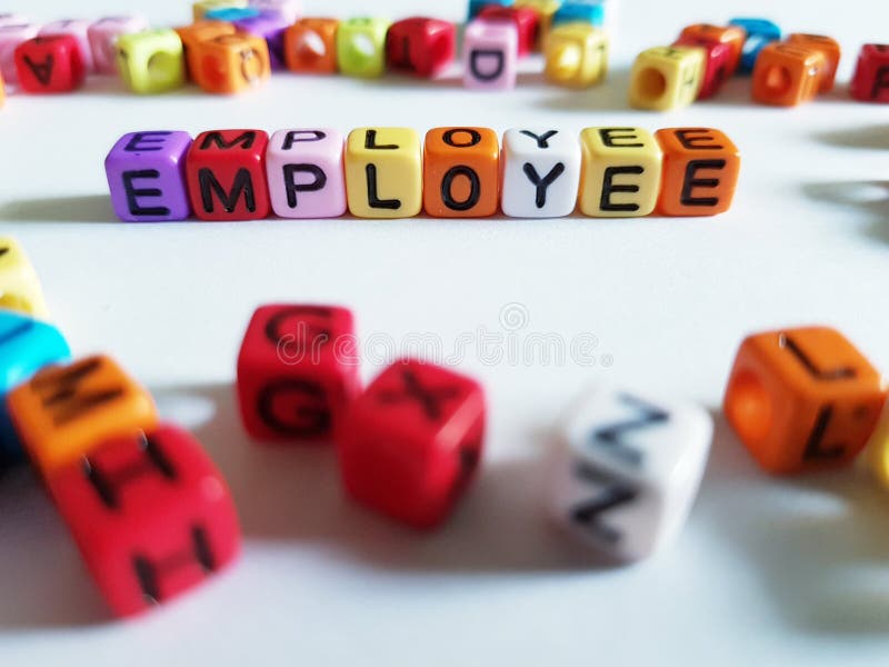 Employee appreciation concept. Employee wellness and wellbeing stock image