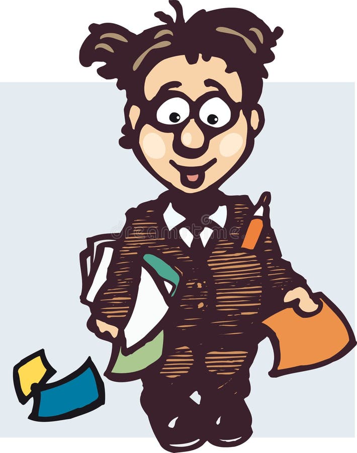 Employee Cartoon Royalty Free Stock Photography - Image: 488857