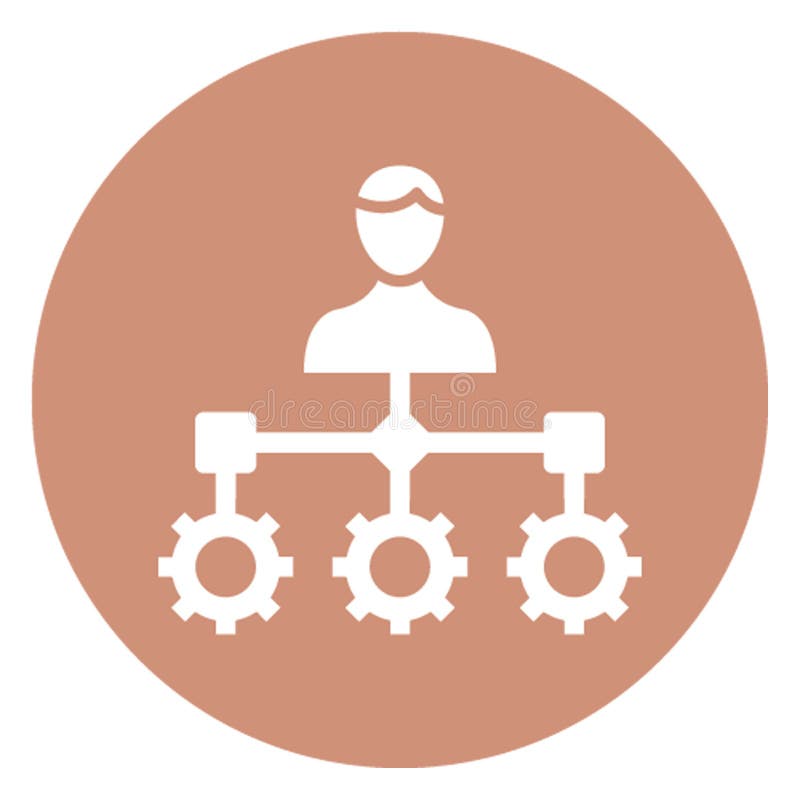 Employee growth, growth chart. Vector icon which can easily modify or editable vector illustration.