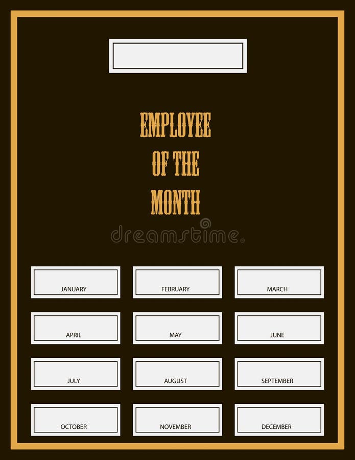 Employee Of The Month Award Kit