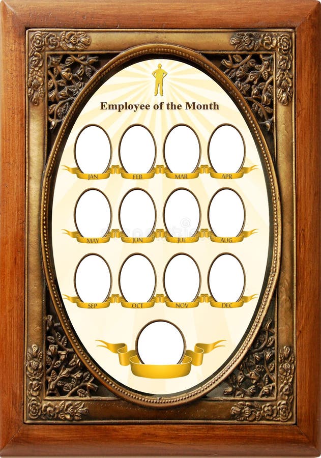 Employee Of The Month Frame Template Employee Of The Month Frame Template