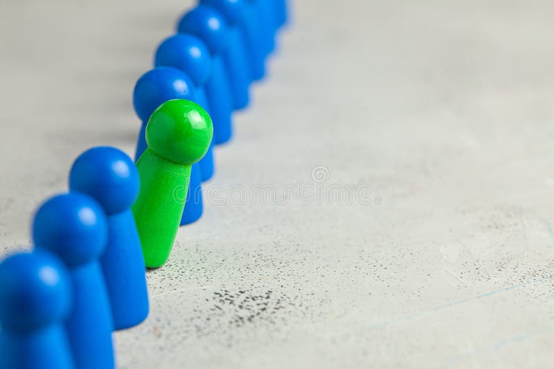 Employee selection. Finding a leader for a business team. Search good manager. HR. Copy space for text royalty free stock photography Employee selection. Finding a leader for a business team. Search good manager. HR. Copy space for text royalty free stock photography