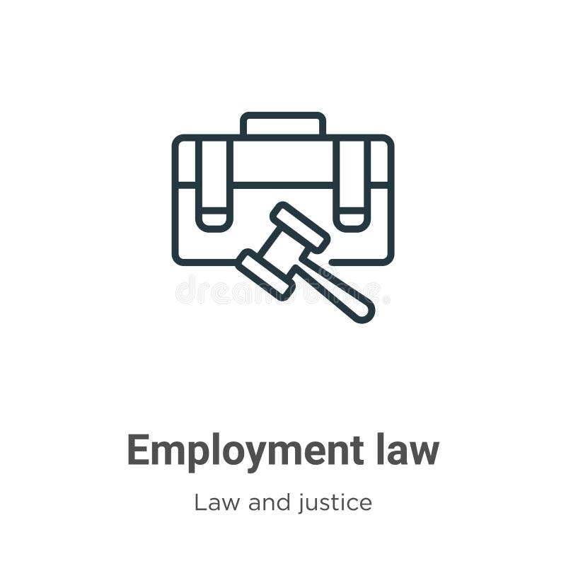 Employment Law Outline Vector Icon Thin Line Black Employment Law Icon Flat Vector Simple Element Illustration From Editable Law Stock Vector Illustration Of Employee Line Employment Law Outline Vector Icon Thin Line Black Employment Law Icon Flat Vector Simple Element Illustration From Editable Law Stock Vector Illustration Of Employee Line
