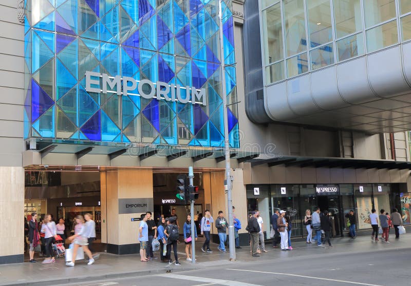 Emporium Melbourne Shopping Australia Editorial Stock Image - Image of landmark, shop: 59745574