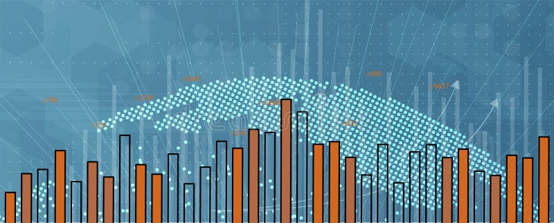 Responsabilizarea întreprinderilor cu instrumente de tehnologie financiară pentru îmbunătățirea procesului decizional din domeniul stock illustration