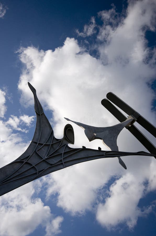 Empowerment public sculpture in Lincoln City Centre, Lincoln, Li stock images Empowerment public sculpture in Lincoln City Centre, Lincoln, Li stock images