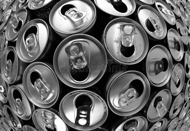 empty aluminum cans