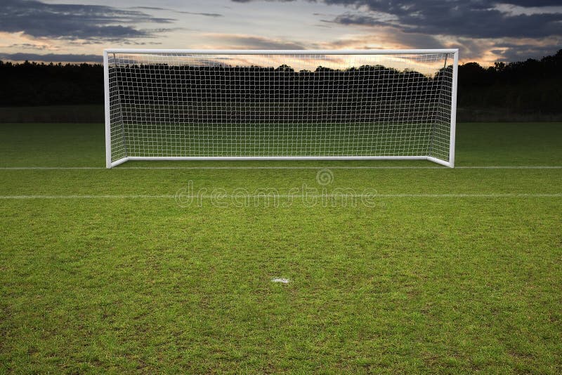 Football Pitch Stock Image Image Of Pitch Lines White