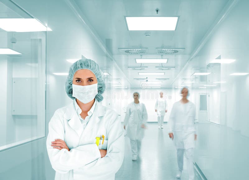 Empty background of factory environment royalty free stock photos