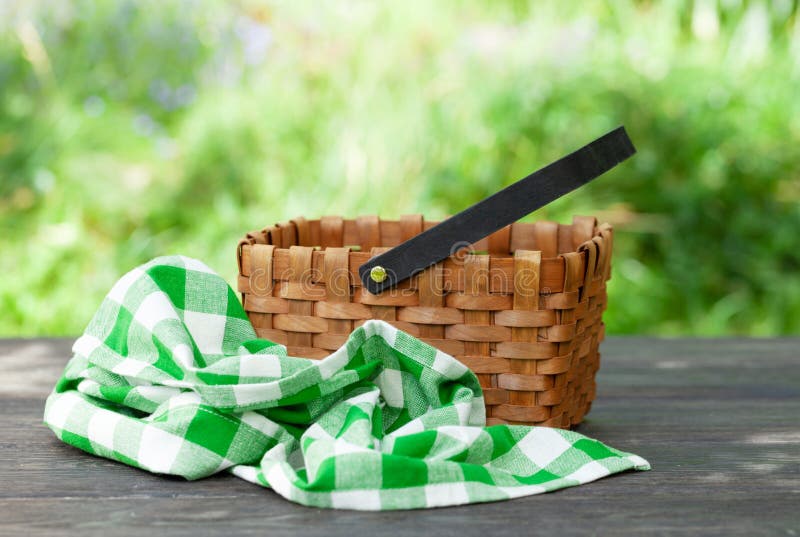 Empty basket stock image. Image of fiber, weave, straw 30947851