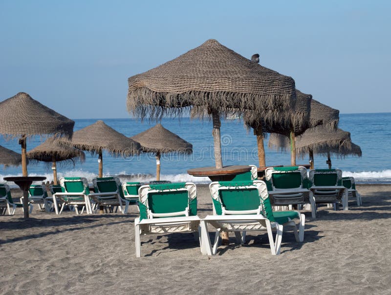 Empty beach stock photo Empty beach stock photo