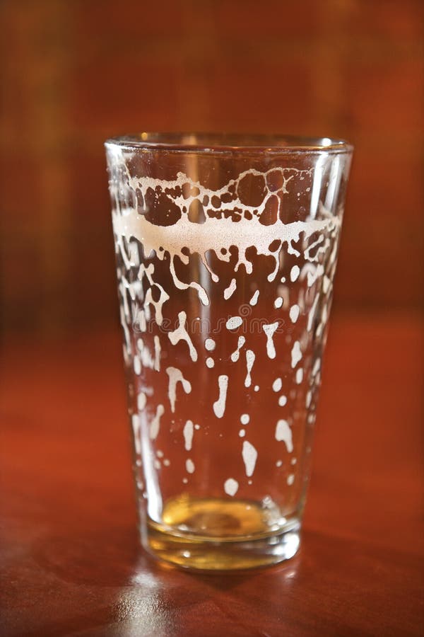 Empty Beer Glass