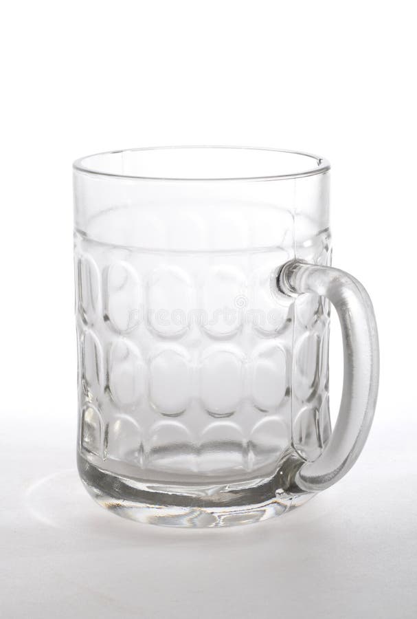 Empty beer mug