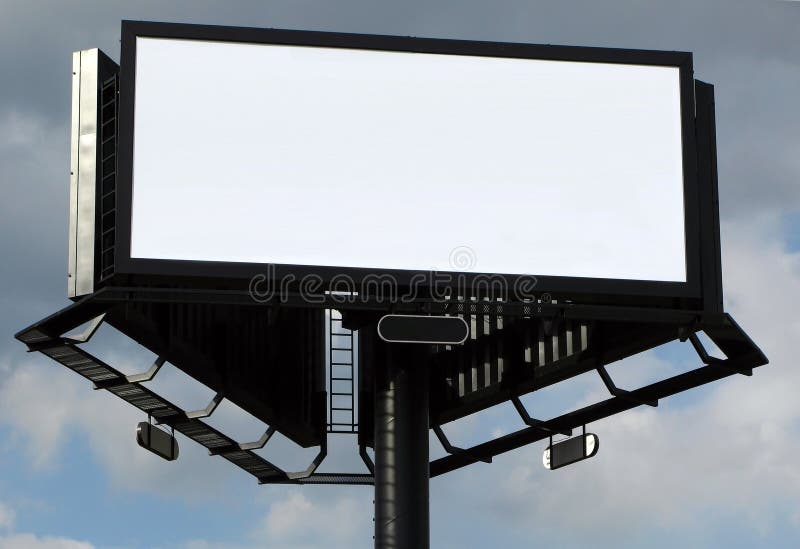 Empty billboard