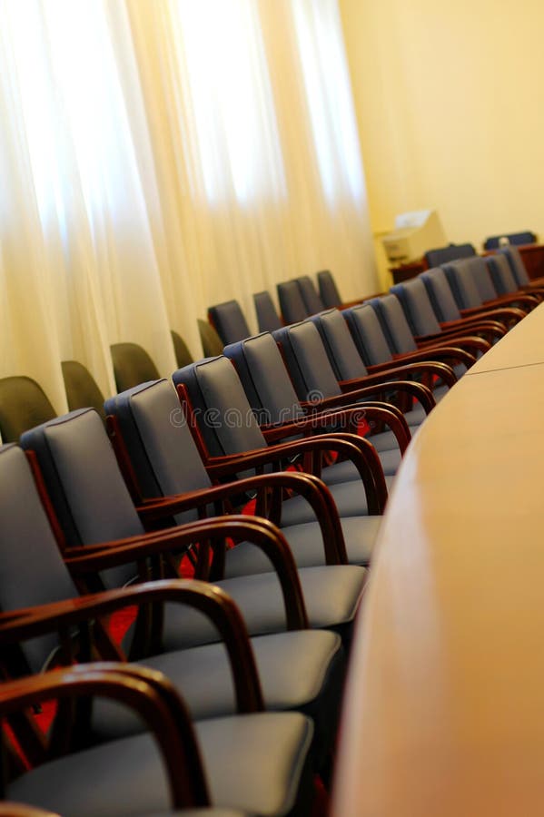 Empty board room royalty free stock photography Empty board room royalty free stock photography
