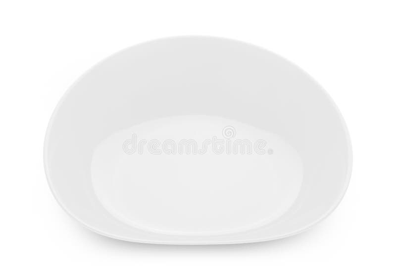 Empty Bowl Isolated on White Background Stock Photo Image of plastic