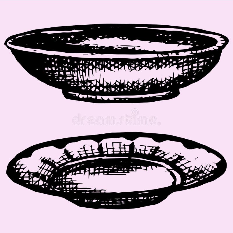 Bowl Plate Stock Illustrations 16,503 Bowl Plate Stock Illustrations