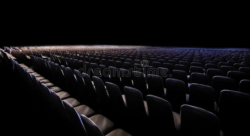 Empty chairs in large Conference hall for Corporate Convention or Lecture stock photography
