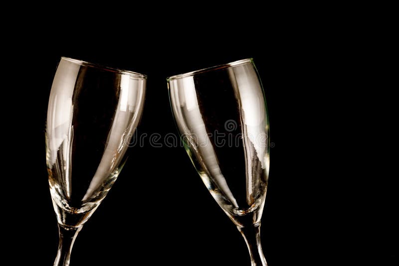 9,209 Champagne Glasses Black Background Stock Photos Free & Royalty