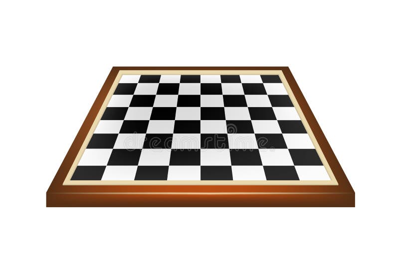 Empty Chess Board with Coordinates Isolated on White Stock Image - Image of  competition, play: 172496255