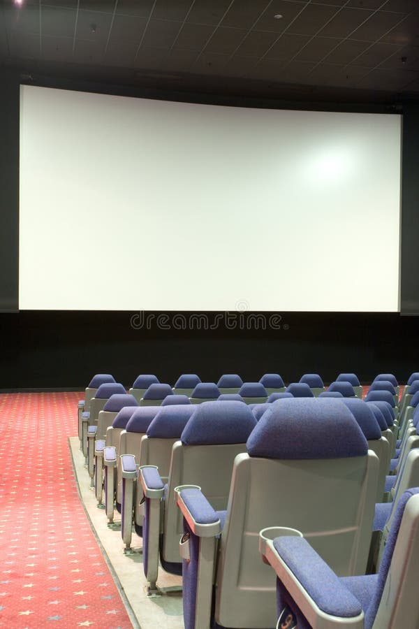 Empty cinema auditorium