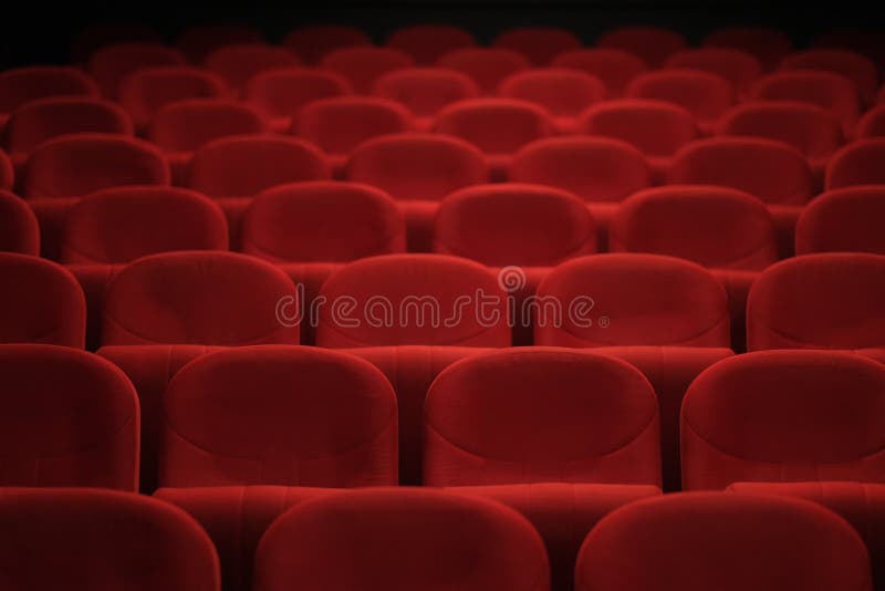 Empty Cinema Hall with Red Seats. Movie Theatre Stock Photo - Image of empty, perspective: 182454380 Empty Cinema Hall with Red Seats. Movie Theatre Stock Photo - Image of empty, perspective: 182454380