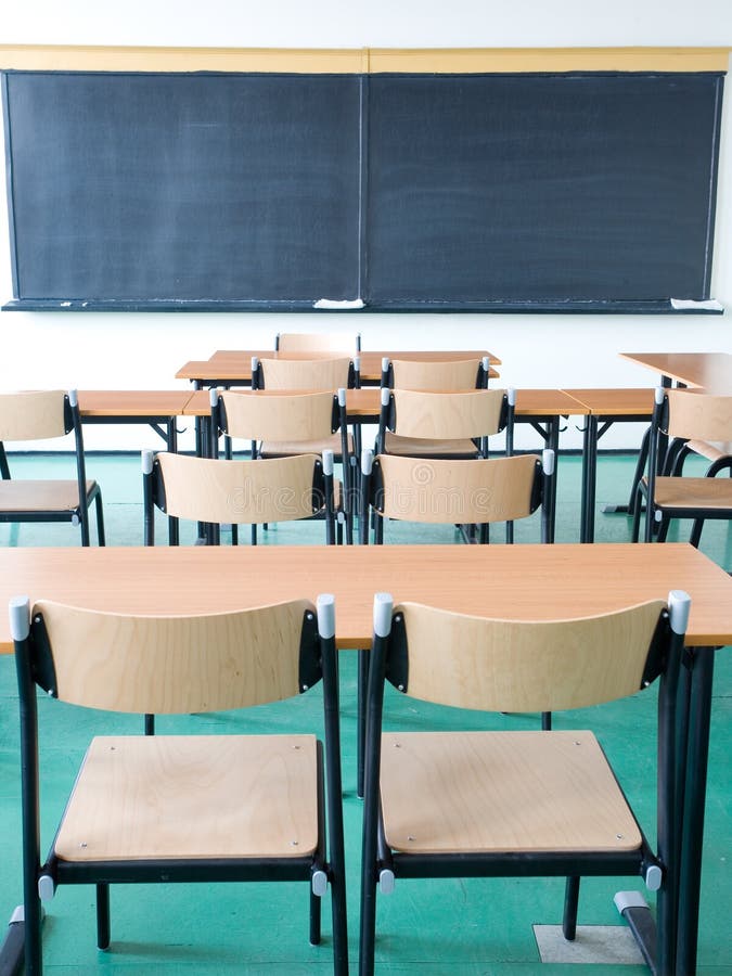 Empty classroom