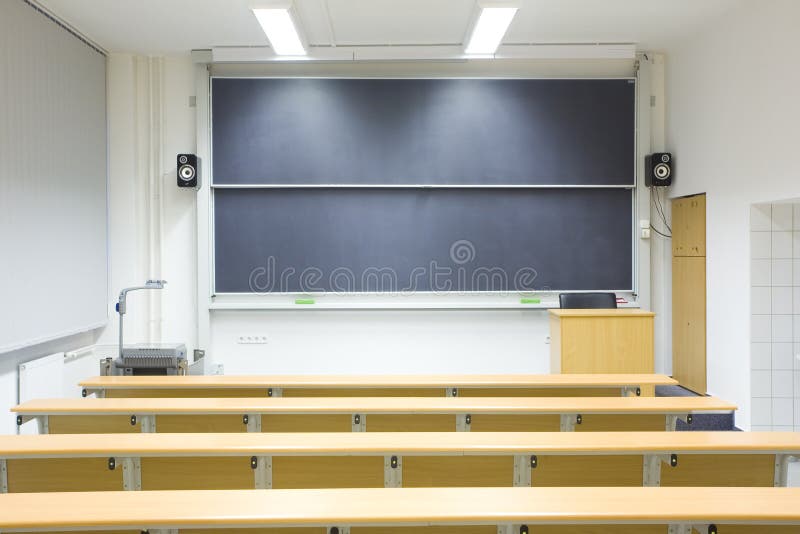 Empty classroom