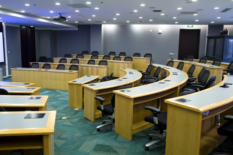 Empty classroom