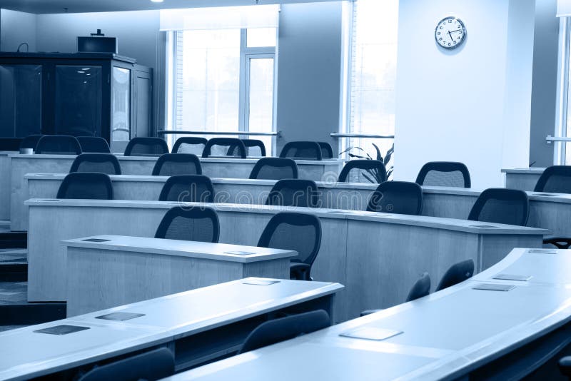 Empty classroom