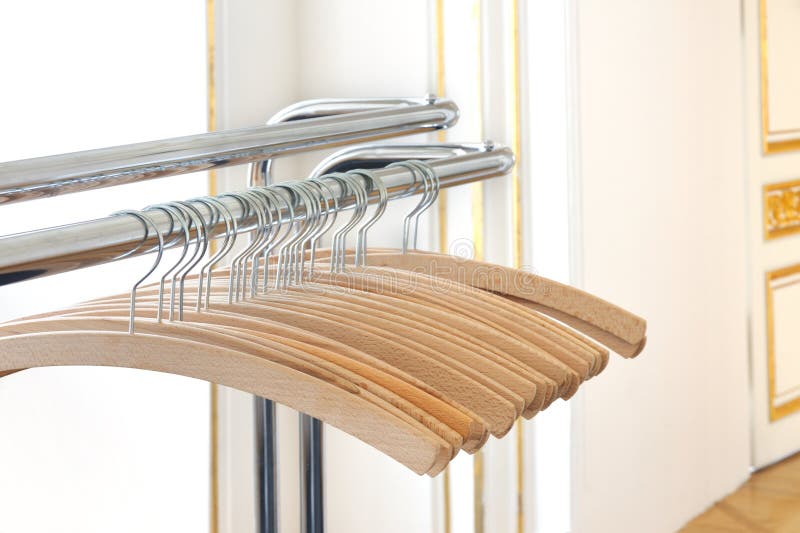 Hangers stock image. Image of coat, storage, conformity 509013