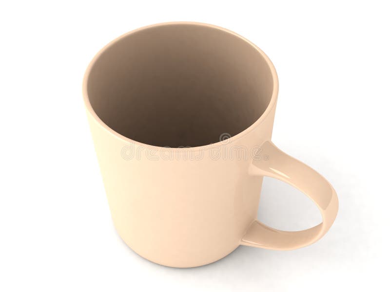 Empty coffee mug