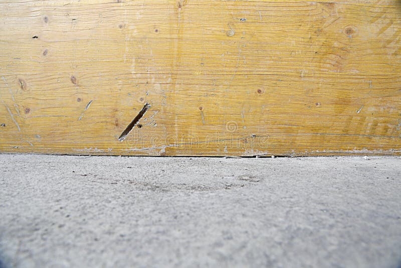 Empty Concrete Wall with Floor Edge and Corner Stock Photo Image of